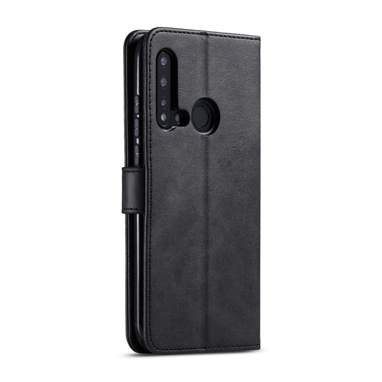 For Huawei P20 Lite 2019 / Nova 5i LC.IMEEKE Calf Texture Horizontal Flip Leather Case, with Holder & Card Slots & Wallet
