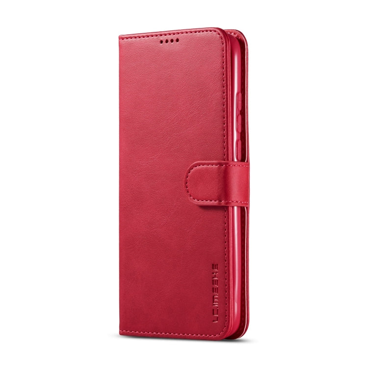 For Huawei P20 Lite 2019 / Nova 5i LC.IMEEKE Calf Texture Horizontal Flip Leather Case, with Holder & Card Slots & Wallet