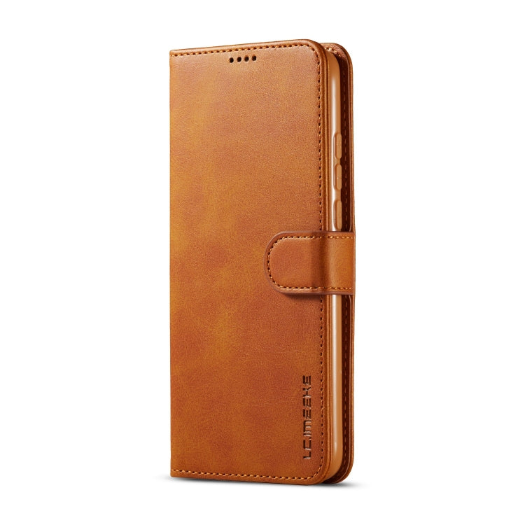 For Huawei P20 Lite 2019 / Nova 5i LC.IMEEKE Calf Texture Horizontal Flip Leather Case, with Holder & Card Slots & Wallet