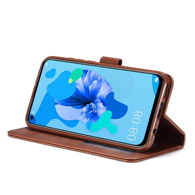 For Huawei P20 Lite 2019 / Nova 5i LC.IMEEKE Calf Texture Horizontal Flip Leather Case, with Holder & Card Slots & Wallet