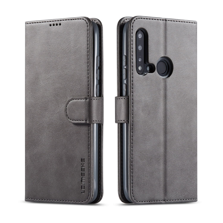For Huawei P20 Lite 2019 / Nova 5i LC.IMEEKE Calf Texture Horizontal Flip Leather Case, with Holder & Card Slots & Wallet