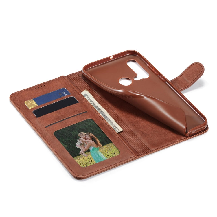 For Huawei P20 Lite 2019 / Nova 5i LC.IMEEKE Calf Texture Horizontal Flip Leather Case, with Holder & Card Slots & Wallet