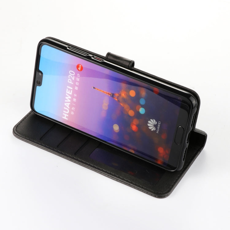 For Huawei P20 LC.IMEEKE Calf Texture Horizontal Flip Leather Case, with Holder & Card Slots & Wallet