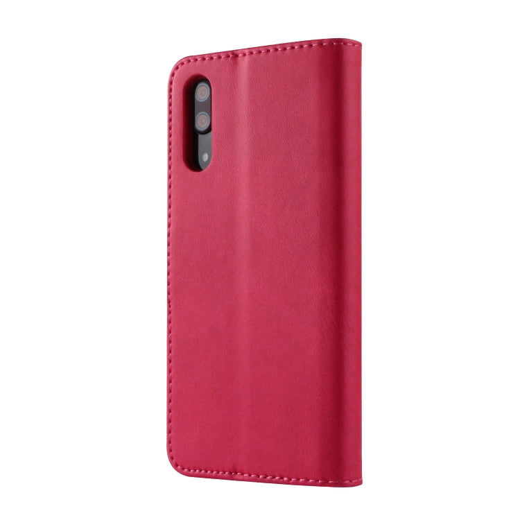 For Huawei P20 LC.IMEEKE Calf Texture Horizontal Flip Leather Case, with Holder & Card Slots & Wallet