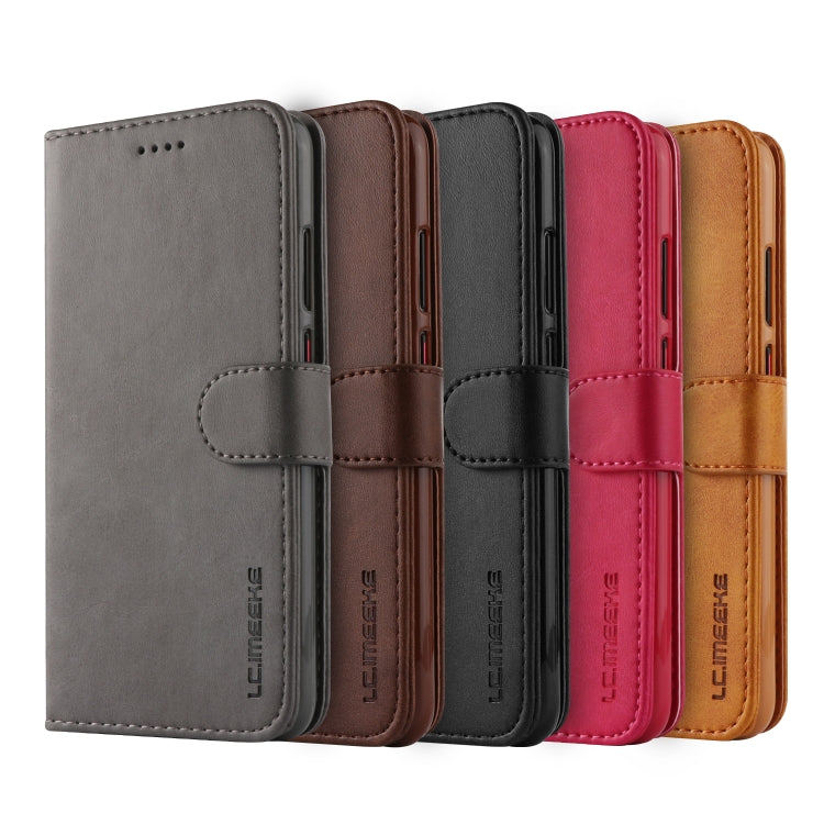 For Huawei P20 LC.IMEEKE Calf Texture Horizontal Flip Leather Case, with Holder & Card Slots & Wallet