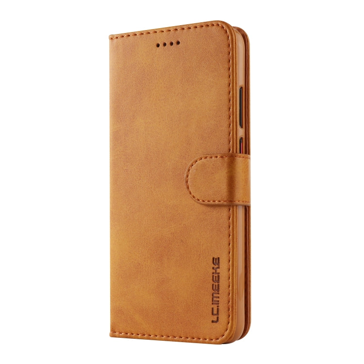 For Huawei P20 LC.IMEEKE Calf Texture Horizontal Flip Leather Case, with Holder & Card Slots & Wallet