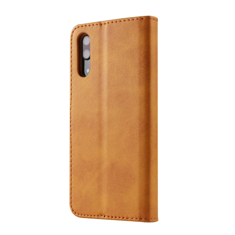 For Huawei P20 LC.IMEEKE Calf Texture Horizontal Flip Leather Case, with Holder & Card Slots & Wallet