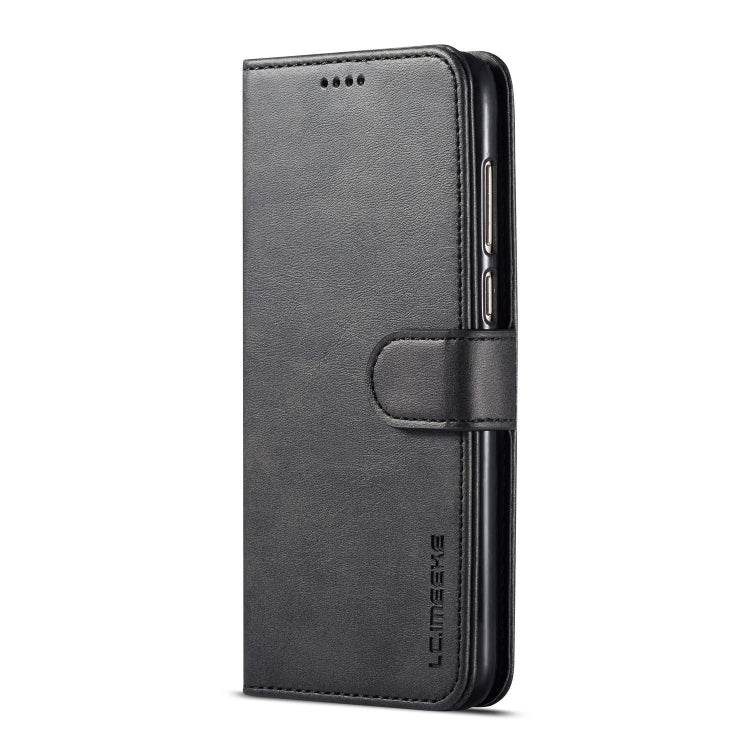 For Huawei P smart /Enjoy 7S LC.IMEEKE Calf Texture Horizontal Flip Leather Case, with Holder & Card Slots & Wallet