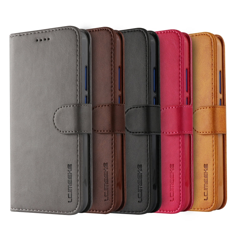 For Huawei P20 Lite / Nova 3e LC.IMEEKE Calf Texture Horizontal Flip Leather Case, with Holder & Card Slots & Wallet