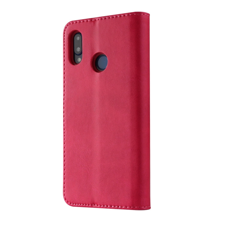 For Huawei P20 Lite / Nova 3e LC.IMEEKE Calf Texture Horizontal Flip Leather Case, with Holder & Card Slots & Wallet