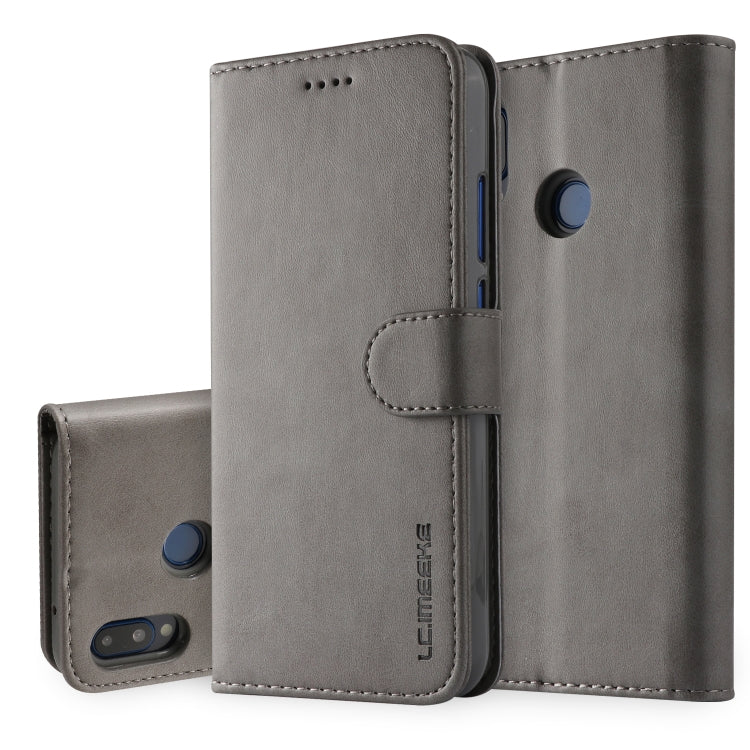 For Huawei P20 Lite / Nova 3e LC.IMEEKE Calf Texture Horizontal Flip Leather Case, with Holder & Card Slots & Wallet