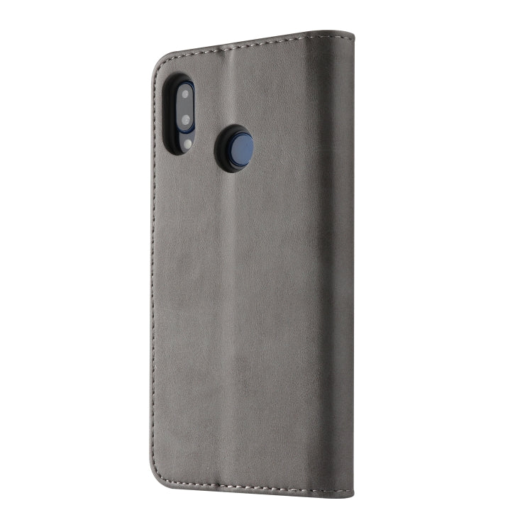 For Huawei P20 Lite / Nova 3e LC.IMEEKE Calf Texture Horizontal Flip Leather Case, with Holder & Card Slots & Wallet