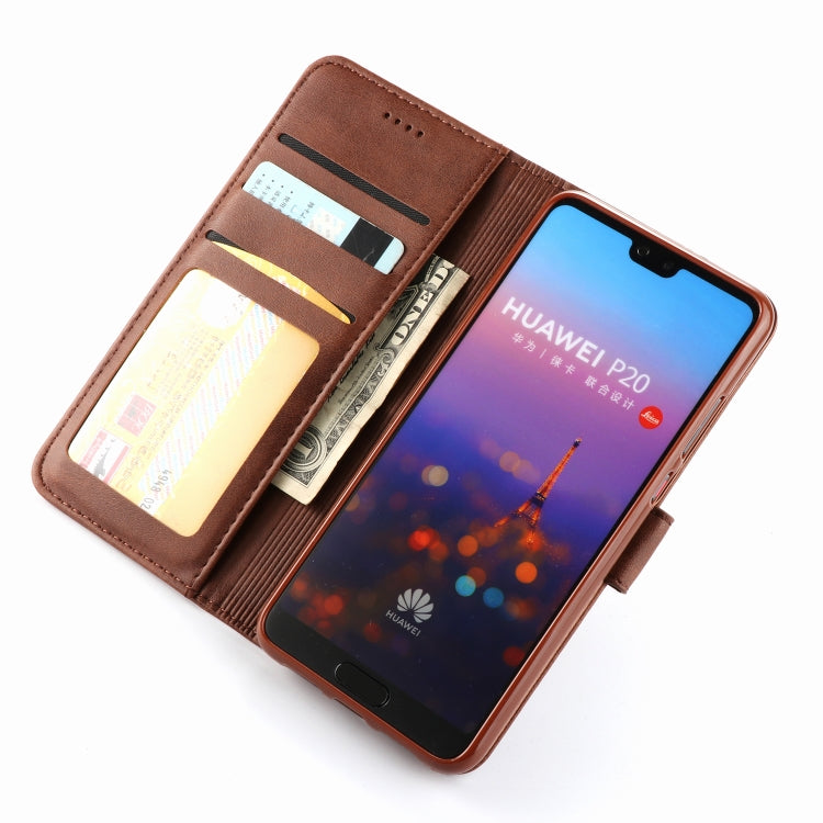 For Huawei P20 Pro LC.IMEEKE Calf Texture Horizontal Flip Leather Case, with Holder & Card Slots & Wallet