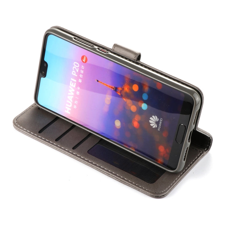 For Huawei P20 Pro LC.IMEEKE Calf Texture Horizontal Flip Leather Case, with Holder & Card Slots & Wallet