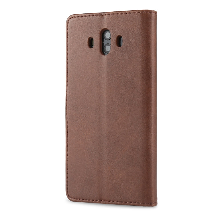 For Huawei Mate 10 LC.IMEEKE Calf Texture Horizontal Flip Leather Case, with Holder & Card Slots & Wallet