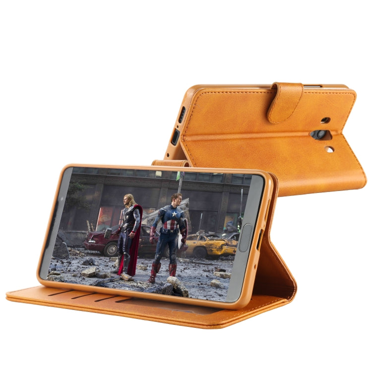 For Huawei Mate 10 LC.IMEEKE Calf Texture Horizontal Flip Leather Case, with Holder & Card Slots & Wallet
