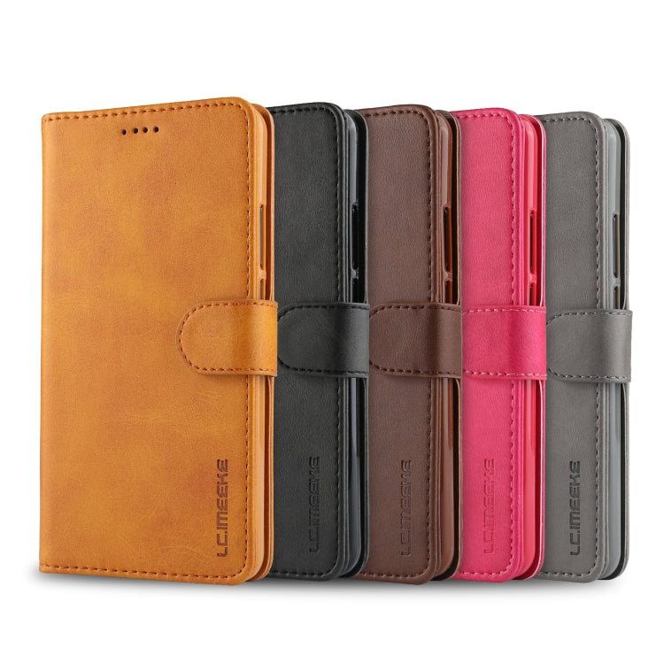 For Huawei Mate 10 LC.IMEEKE Calf Texture Horizontal Flip Leather Case, with Holder & Card Slots & Wallet