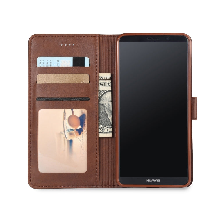 For Huawei Mate 10 Pro LC.IMEEKE Calf Texture Horizontal Flip Leather Case, with Holder & Card Slots & Wallet