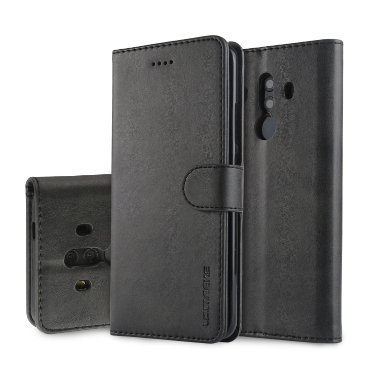 For Huawei Mate 10 Pro LC.IMEEKE Calf Texture Horizontal Flip Leather Case, with Holder & Card Slots & Wallet