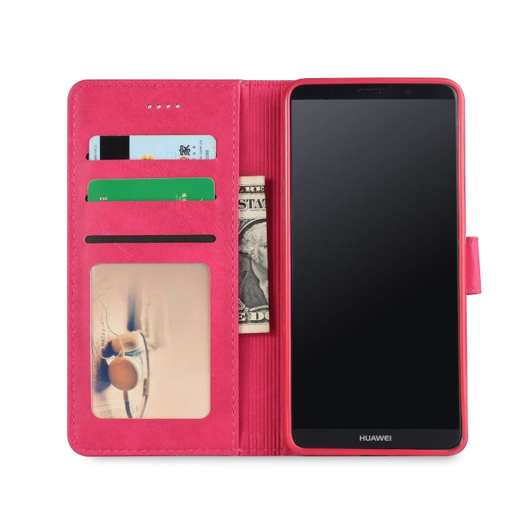 For Huawei Mate 10 Pro LC.IMEEKE Calf Texture Horizontal Flip Leather Case, with Holder & Card Slots & Wallet