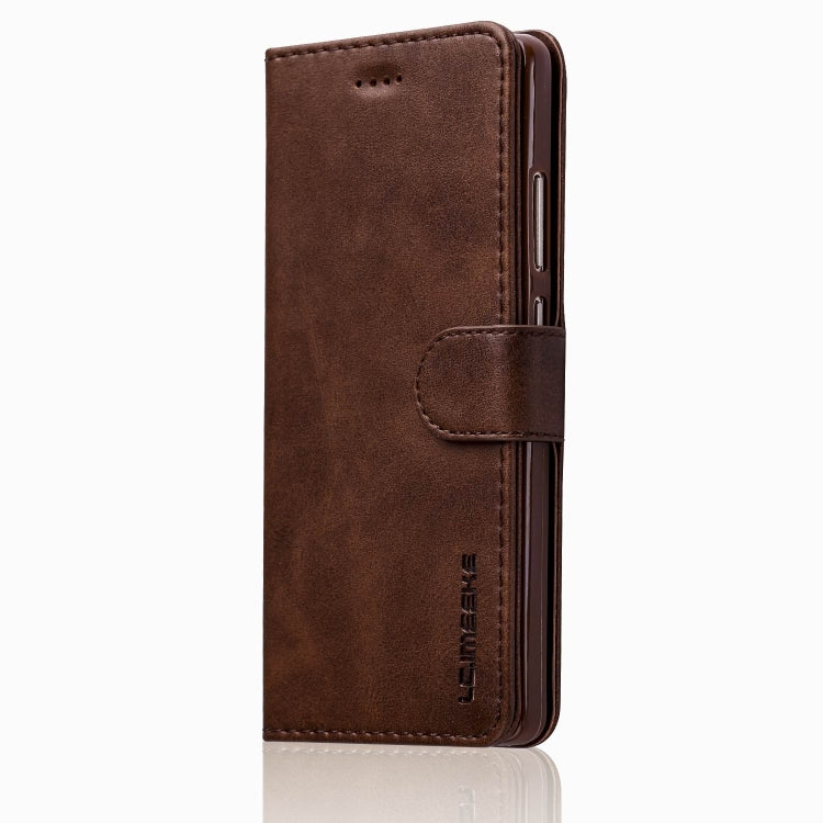 For Huawei P9 LC.IMEEKE Calf Texture Horizontal Flip Leather Case, with Holder & Card Slots & Wallet