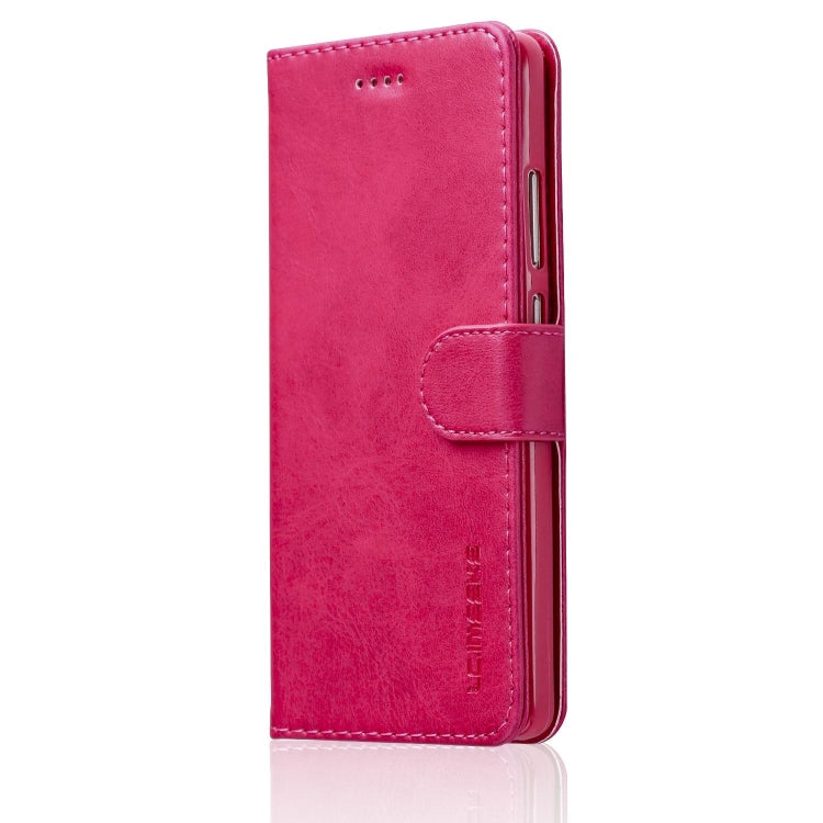For Huawei P9 LC.IMEEKE Calf Texture Horizontal Flip Leather Case, with Holder & Card Slots & Wallet