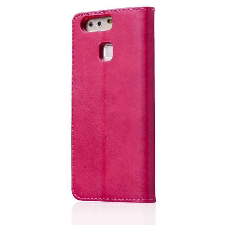 For Huawei P9 LC.IMEEKE Calf Texture Horizontal Flip Leather Case, with Holder & Card Slots & Wallet