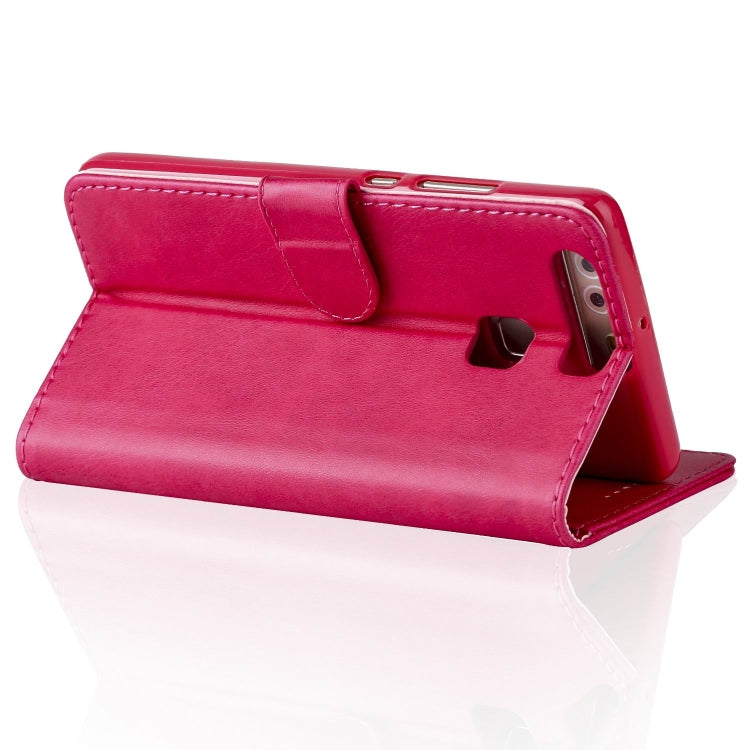 For Huawei P9 LC.IMEEKE Calf Texture Horizontal Flip Leather Case, with Holder & Card Slots & Wallet