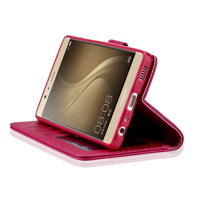 For Huawei P9 LC.IMEEKE Calf Texture Horizontal Flip Leather Case, with Holder & Card Slots & Wallet