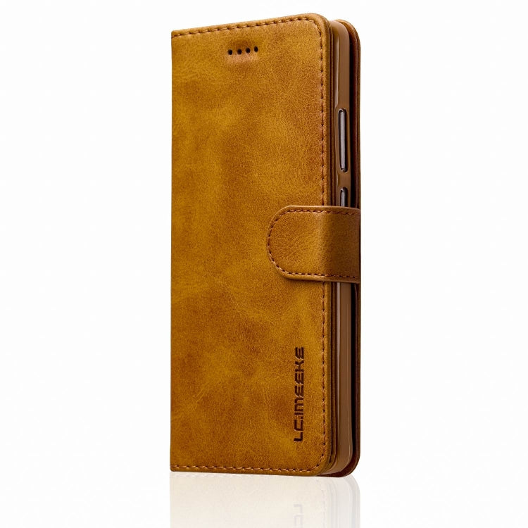 For Huawei P9 LC.IMEEKE Calf Texture Horizontal Flip Leather Case, with Holder & Card Slots & Wallet