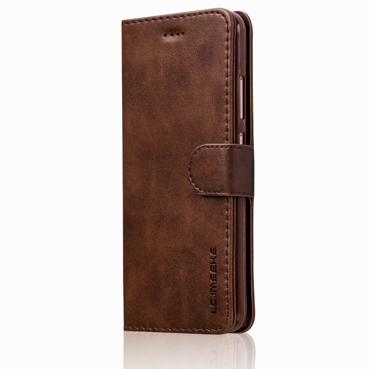 For Huawei P10 LC.IMEEKE Calf Texture Horizontal Flip Leather Case, with Holder & Card Slots & Wallet
