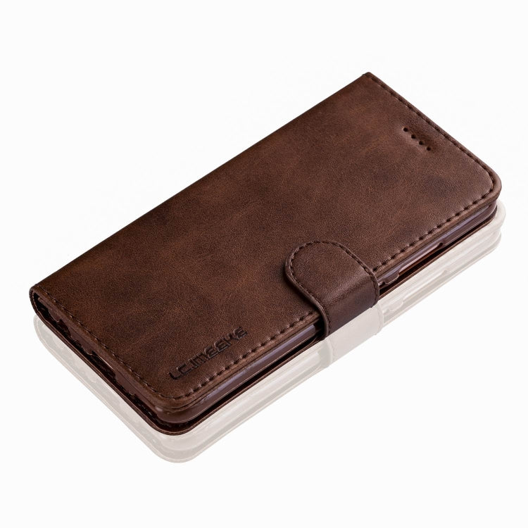 For Huawei P10 LC.IMEEKE Calf Texture Horizontal Flip Leather Case, with Holder & Card Slots & Wallet