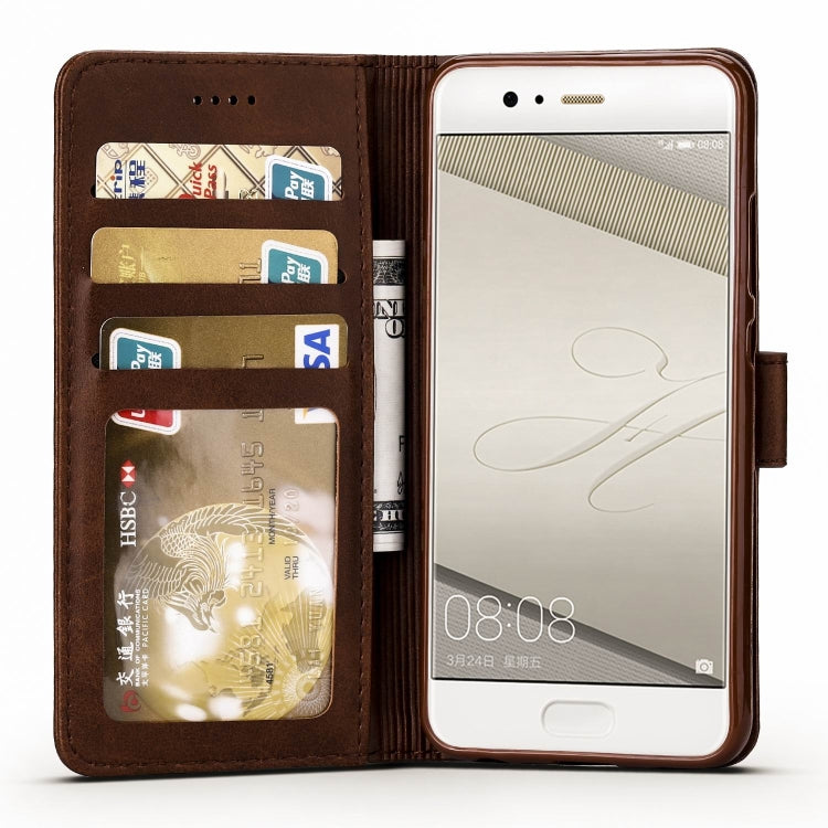 For Huawei P10 LC.IMEEKE Calf Texture Horizontal Flip Leather Case, with Holder & Card Slots & Wallet