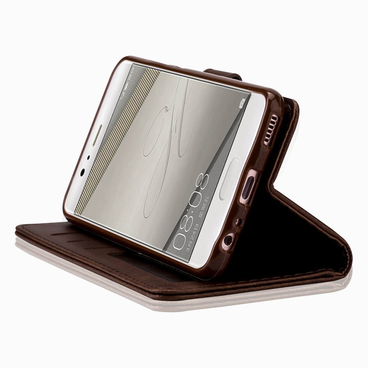 For Huawei P10 LC.IMEEKE Calf Texture Horizontal Flip Leather Case, with Holder & Card Slots & Wallet