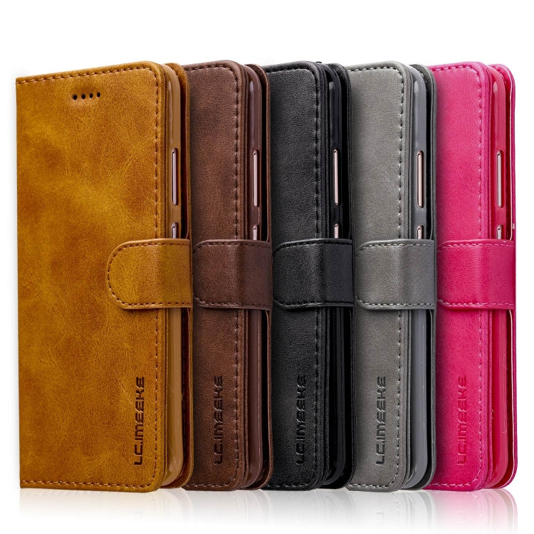 For Huawei P10 LC.IMEEKE Calf Texture Horizontal Flip Leather Case, with Holder & Card Slots & Wallet