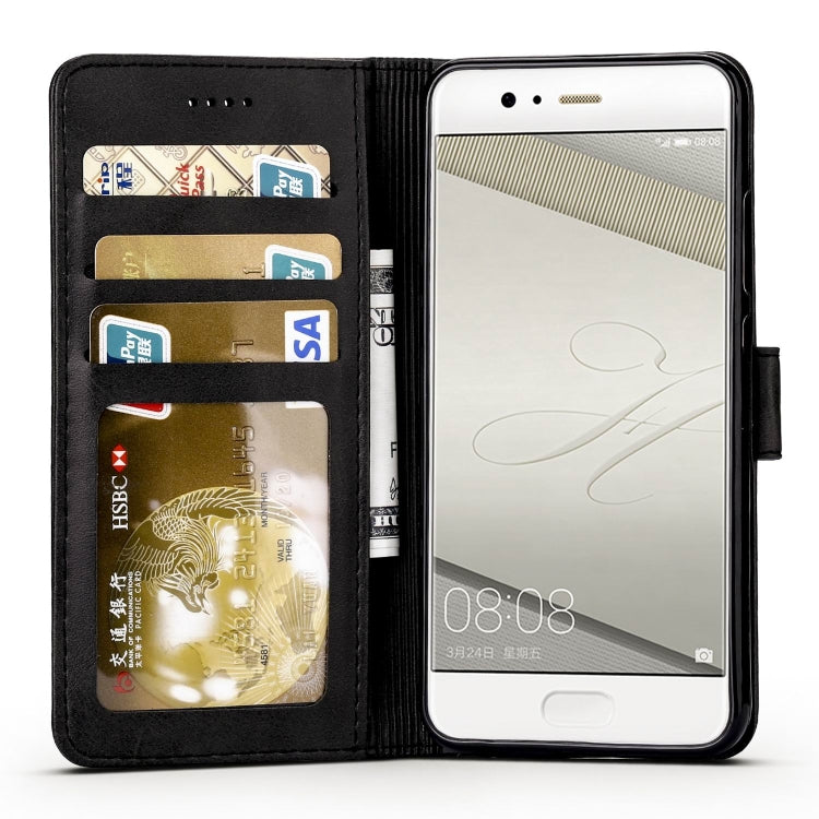 For Huawei P10 LC.IMEEKE Calf Texture Horizontal Flip Leather Case, with Holder & Card Slots & Wallet