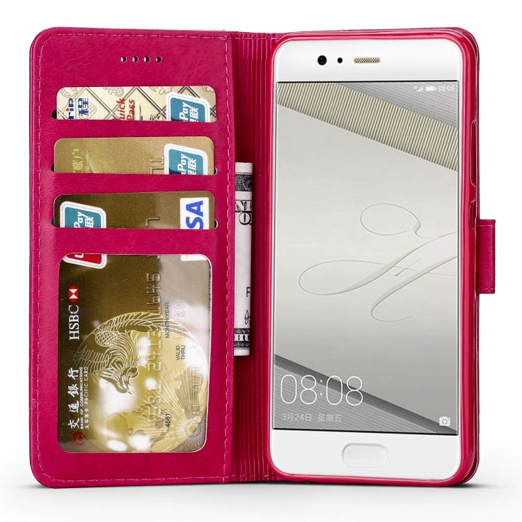 For Huawei P10 LC.IMEEKE Calf Texture Horizontal Flip Leather Case, with Holder & Card Slots & Wallet