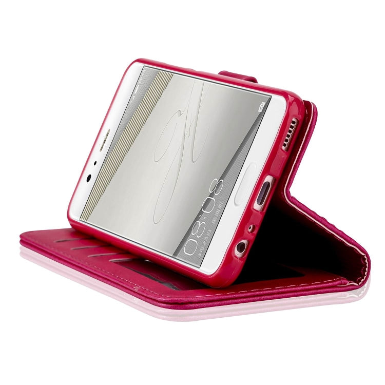 For Huawei P10 LC.IMEEKE Calf Texture Horizontal Flip Leather Case, with Holder & Card Slots & Wallet