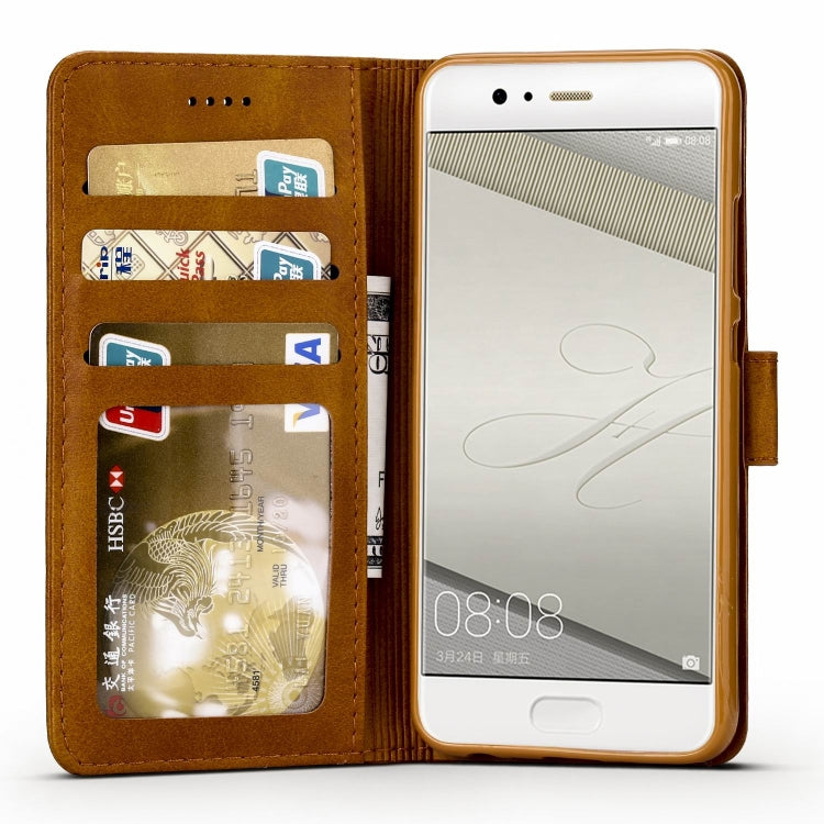 For Huawei P10 LC.IMEEKE Calf Texture Horizontal Flip Leather Case, with Holder & Card Slots & Wallet