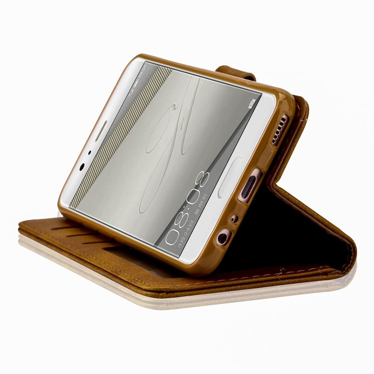 For Huawei P10 LC.IMEEKE Calf Texture Horizontal Flip Leather Case, with Holder & Card Slots & Wallet