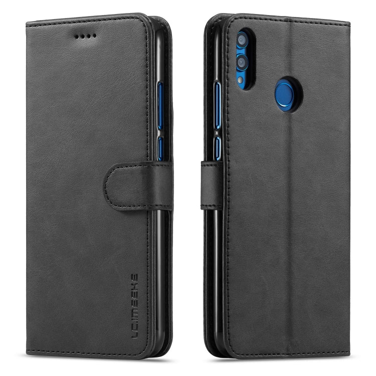 For Huawei Honor 8X LC.IMEEKE Calf Texture Horizontal Flip Leather Case, with Holder & Card Slots & Wallet