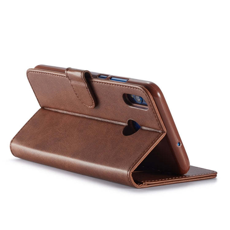 For Huawei Honor 8X LC.IMEEKE Calf Texture Horizontal Flip Leather Case, with Holder & Card Slots & Wallet