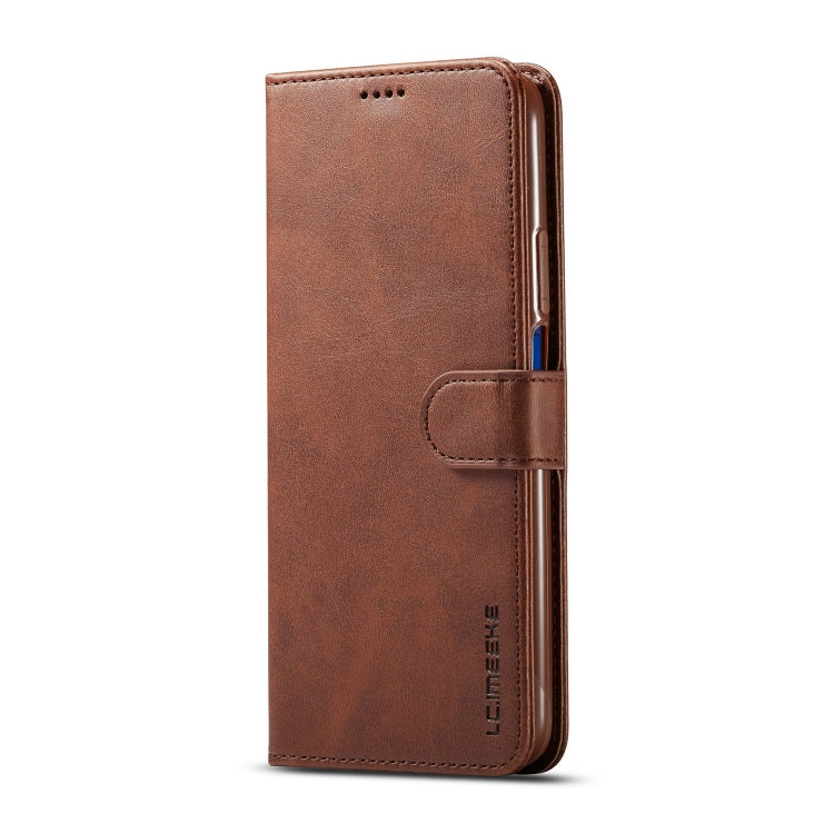 For Huawei Honor 9X / 9X Pro LC.IMEEKE Calf Texture Horizontal Flip Leather Case, with Holder & Card Slots & Wallet