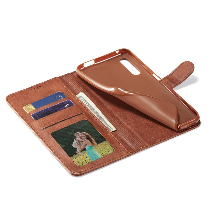 For Huawei Honor 9X / 9X Pro LC.IMEEKE Calf Texture Horizontal Flip Leather Case, with Holder & Card Slots & Wallet