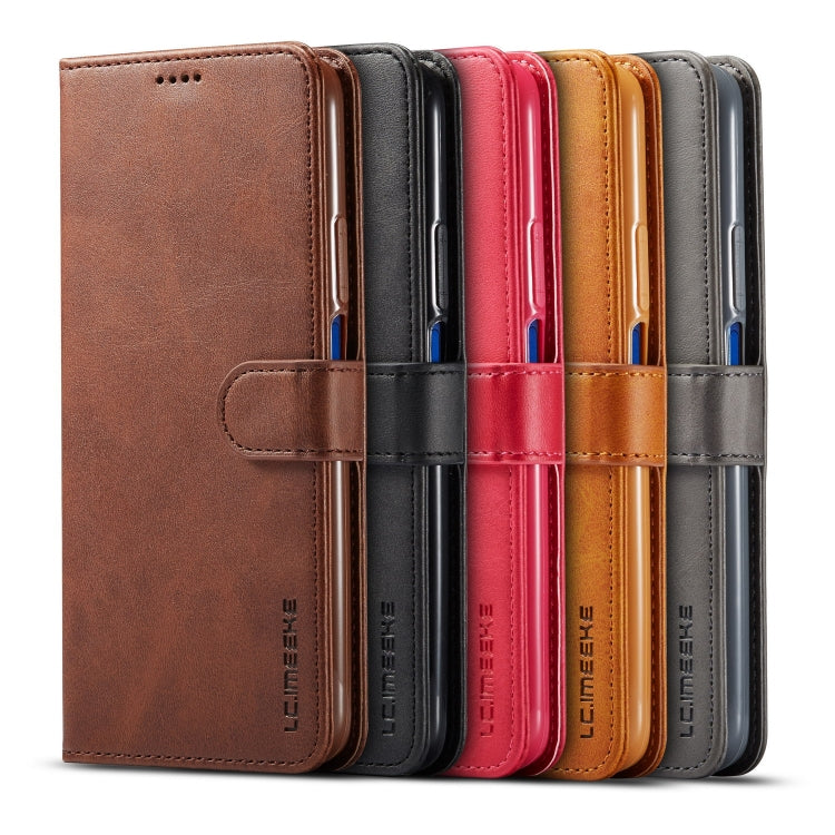 For Huawei Honor 9X / 9X Pro LC.IMEEKE Calf Texture Horizontal Flip Leather Case, with Holder & Card Slots & Wallet