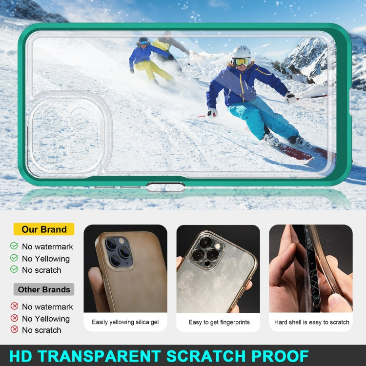 For Xiaomi Mi 11 Lite Bright Series Clear Acrylic + PC + TPU Shockproof Case