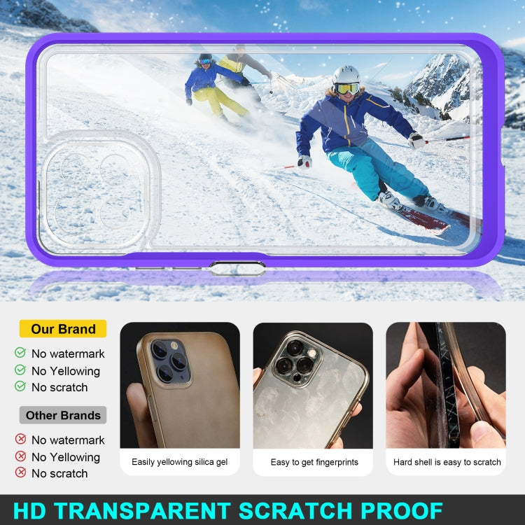 For Xiaomi Mi 11 Lite Bright Series Clear Acrylic + PC + TPU Shockproof Case