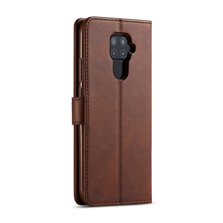 For Huawei Nova 5i Pro / Mate 30 Lite LC.IMEEKE Calf Texture Horizontal Flip Leather Case, with Holder & Card Slots & Wallet