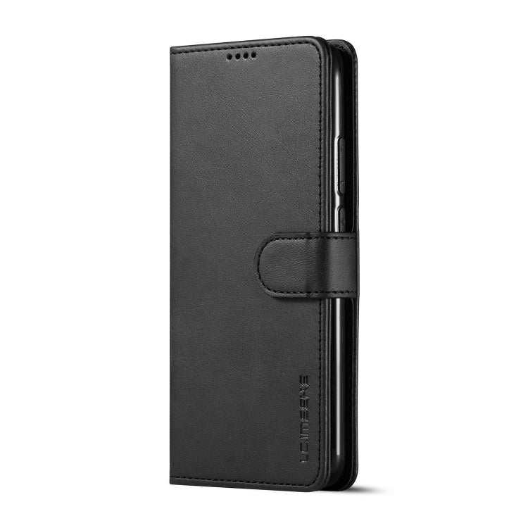 For Huawei Nova 5i Pro / Mate 30 Lite LC.IMEEKE Calf Texture Horizontal Flip Leather Case, with Holder & Card Slots & Wallet