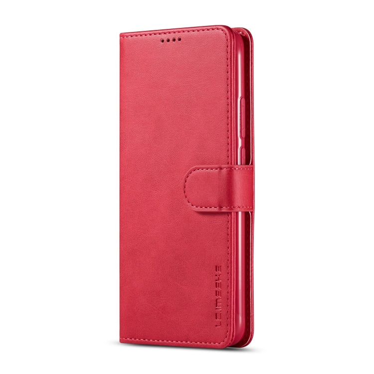 For Huawei Nova 5i Pro / Mate 30 Lite LC.IMEEKE Calf Texture Horizontal Flip Leather Case, with Holder & Card Slots & Wallet